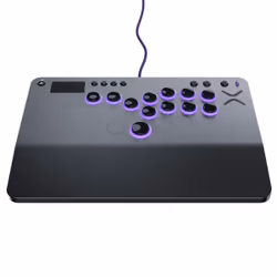 PDP Victrix Pro KO Leverless Fight Stick Grey USB Fightstick PC, PlayStation 4, PlayStation 5 - Additional view 3