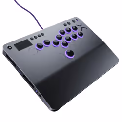 PDP Victrix Pro KO Leverless Fight Stick Grey USB Fightstick PC, PlayStation 4, PlayStation 5 - Additional view 6