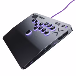 PDP Victrix Pro KO Leverless Fight Stick Grey USB Fightstick PC, PlayStation 4, PlayStation 5 - Additional view 7