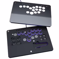 PDP Victrix Pro KO Leverless Fight Stick Grey USB Fightstick PC, Xbox Series S, Xbox Series X - Additional view 5