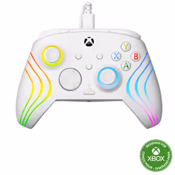 Turtle Beach Afterglow Wave, Gamepad, PC, Xbox, Xbox One, Xbox Series S, Xbox Series X, D-pad, Options button, Multicolour, W ...