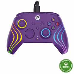 Turtle Beach Afterglow Wave, Gamepad, PC, Xbox, Xbox One, Xbox Series S, Xbox Series X, D-pad, Options button, Multicolour, W ...