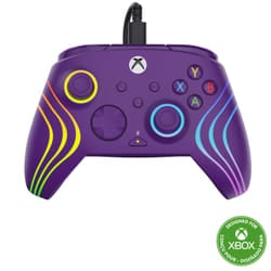 Turtle Beach Afterglow Wave Purple USB Gamepad PC, Xbox, Xbox One, Xbox Series S, Xbox Series X