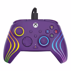 Turtle Beach Afterglow Wave Purple USB Gamepad PC, Xbox, Xbox One, Xbox Series S, Xbox Series X