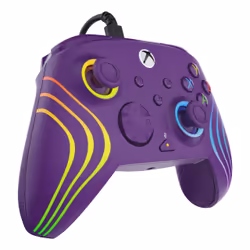 Turtle Beach Afterglow Wave Purple USB Gamepad PC, Xbox, Xbox One, Xbox Series S, Xbox Series X