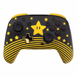 Turtle Beach Rematch Black, Gold, Yellow Bluetooth Gamepad Nintendo Switch, Nintendo Switch Lite, Nintendo Switch OLED