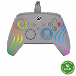 Turtle Beach Afterglow Wave, Gamepad, PC, Xbox, Xbox One, Xbox Series S, Xbox Series X, D-pad, Options button, Multicolour, W ...