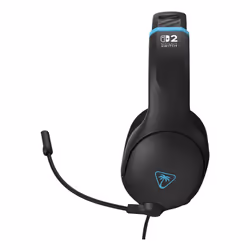 Turtle Beach Airlite Fit Charcoal Black Wired Gaming Headset Officially Licensed for Nintendo Switch 2 and Nintendo Switch, and Nintendo Switch OLED – Flip-to-Mute Mic, Over-Ear Premium Comfort - Additional view 4