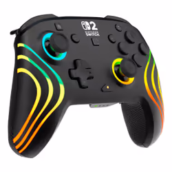 Turtle Beach Afterglow Wave Black Wireless RGB Gaming Controller. Officially Licensed for Nintendo Switch 2 - Additional view 3
