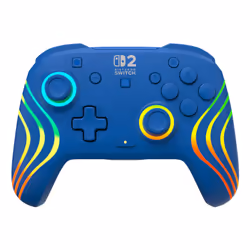 Turtle Beach Afterglow Wave Blue Wireless RGB Gaming Controller. Officially Licensed for Nintendo Switch 2 - Additional view 2