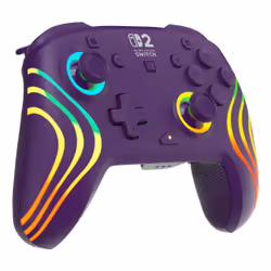 Turtle Beach Afterglow Wave Purple Wireless RGB Gaming Controller. Officially Licensed for Nintendo Switch 2 - Additional view 3