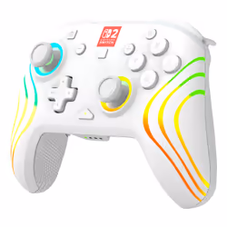Turtle Beach Afterglow Wave White Wireless RGB Gaming Controller. Officially Licensed for Nintendo Switch 2 - Additional view 4
