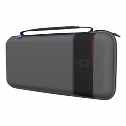 Turtle Beach PlayTrek Charcoal Black Travel Case. Officially licensed for Nintendo Switch 2 - Additional view 3