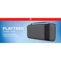 Turtle Beach PlayTrek Charcoal Black Travel Case. Officially licensed for Nintendo Switch 2 - Additional view 7