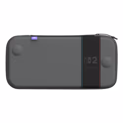 Turtle Beach PlayTrek Charcoal Black Slim Case. Officially licensed for Nintendo Switch 2 - Additional view 2