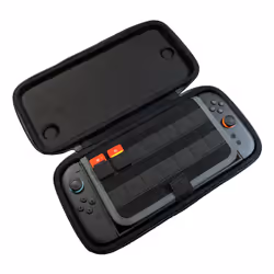 Turtle Beach PlayTrek Charcoal Black Slim Case. Officially licensed for Nintendo Switch 2 - Additional view 4