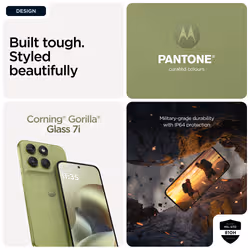 Motorola moto g67 17.3 cm (6.8") Hybrid Dual SIM Android 16.0 5G USB Type-C 4 GB 128 GB 5200 mAh Green - Additional view 3