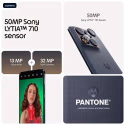 Motorola edge 70 fusion 17.2 cm (6.78") Dual SIM Android 16.0 5G USB Type-C 8 GB 256 GB 7000 mAh Black - Additional view 6