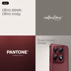 Motorola edge 70 pro 17.2 cm (6.78") Dual SIM Android 16.0 5G USB Type-C 12 GB 512 GB 6500 mAh Bordeaux - Additional view 2