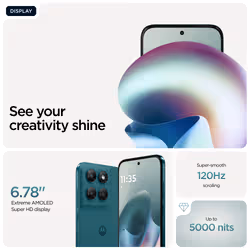 Motorola moto g77 17.3 cm (6.8") Hybrid Dual SIM Android 16.0 5G USB Type-C 8 GB 256 GB 5200 mAh Green - Additional view 7