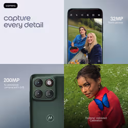 Motorola edge plus edge 70 plus 17.2 cm (6.78") Dual SIM Android 16.0 5G USB Type-C 8 GB 256 GB 6500 mAh Dark Green - Additional view 6