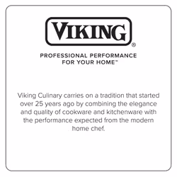 Viking Culinary Hard Anodized Nonstick Fry Pan  8 inch  Dishwasher  Oven Safe  Works on All Cooktops including Induction