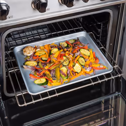 VIKING Culinary 18-Inch Aluminized Nonstick Baking Sheet Silver