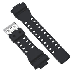 Genuine Replacement for Watch Band Black Strap 16mm Casio #10427899 GA-110RG-1A GA-710-1A GA-710-1A2