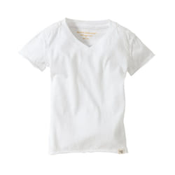 Burt's Bees Baby Baby Boys' T-Shirt  Short Sleeve V-Neck and Crewneck Tees  100% Organic Cotton  Cloud  24 Months