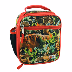 Lego Jurassic World Dinosaurs Boys Soft Insulated School Lunch Box One Size  Lego Jurassic