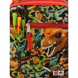 Lego Jurassic World Dinosaurs Boys Soft Insulated School Lunch Box One Size  Lego Jurassic