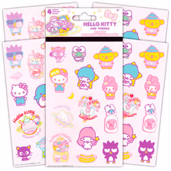 Hello Kitty Mini Backpack for Girls - Bundle with 10"""" Hello Kitty Backpack with Front Pocket Plus Stickers  More | Hello Kitty Backpack for Women