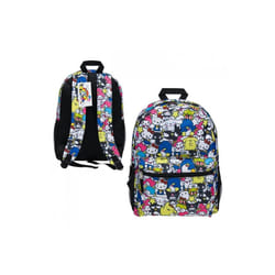 Hello Kitty 888922 16 in. Hello Kitty & Friends Collage Backpack - Multi Color