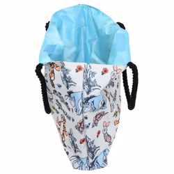 Disney Tote Winnie the Pooh Eeyore Piglet Tigger Beach Print Lightweig