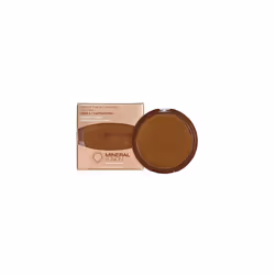 Mineral Fusion Makeup Pressed Powder Foundation Deep 4  0.32 oz
