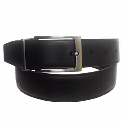 Nike Golf Men's Gunmetal Buckle Single Stitch Reversible Belt  40"""" Gray/White