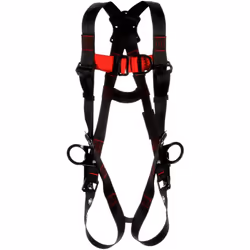 3M Protecta Vest-Style Positioning/Climbing Harness 1161507  Black  Medium/Large  1 EA/Case