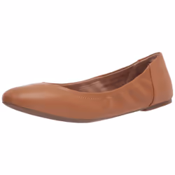 Amazon Essentials Women's Belice Ballet Flat Camel 8
