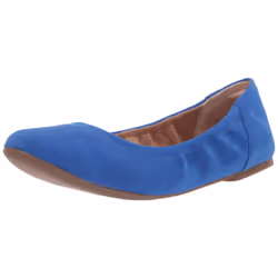 Amazon Essentials Women's Belice Ballet Flat Dark Blue 8.5 Wide