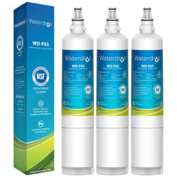 Waterdrop 5231JA2006A Replacement for LG LT600P Refrigerator Water Filter  fml-2  KENMORECLEAR 46-9990  KENMORE 9990  5231JA2006B  RWF1000A  LFX25960S