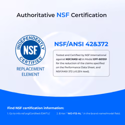 Waterdrop ???????????????? WD-F13 Replacement for GE MWF  SmartWater MWFP  MWFINT  MWFA  GWF  HDX FMG-1  GSE25GSHECSS  WFC1201  RWF1060  ?????????????