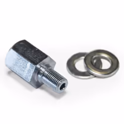 Burley 960040, Axle adapter, Silver
