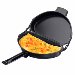 Nonstick Omelet Pan  Made of Durable Steel with a Teflon Coating  10     Dia