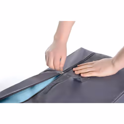 Milliard Carry Case for Blue Toddler Tri Fold Nap Mat (24 Inches x 19 Inches x 9 Inches) Does Not Include The Mattress