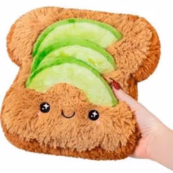 Squishable Mini Comfort Food Avocado Toast, Toy food, 3 yr(s)
