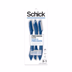 Schick Precision Razor     Precision Razor for Men  Edging Razors  Disposable Razors Men  3 Count Pack of 1