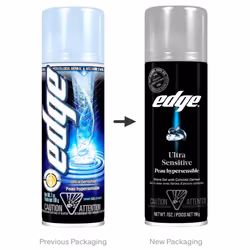 Ultra Sensitive Shave Gel Men Shave Gel by Edge  7 Ounce