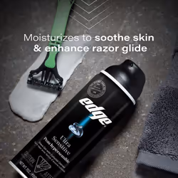 Ultra Sensitive Shave Gel Men Shave Gel by Edge  7 Ounce