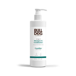 Bulldog Mens Skincare and Grooming 2-in-1 Shampoo and Conditioner  Coastline  12 Fluid Ounces