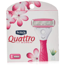 Schick Quattro for Women Razor Refill Cartridges 8 Cartridges